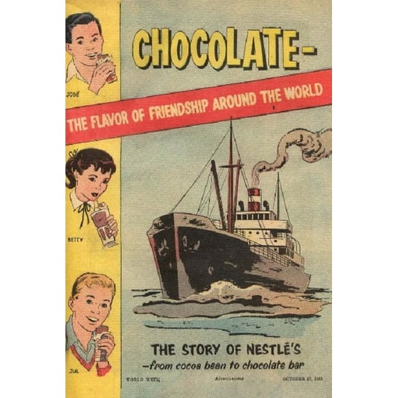 Chocolate: The Flavor Of Friendship Around The World #1 VF ; Nestle Comic Book