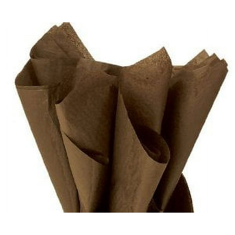 Chocolate Tissue Paper 20 Inch X 30 Inch Sheets Premium Gift Wrap Paper 