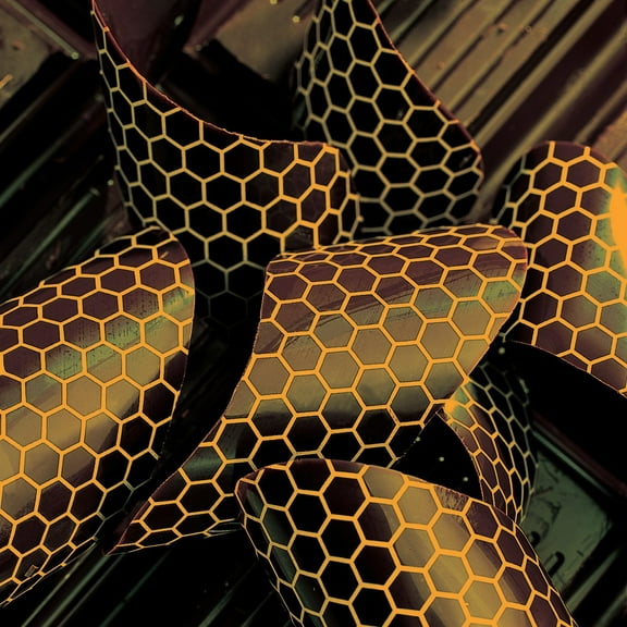 Chocolate Transfer Sheet, "Alveoles," Pack of 17