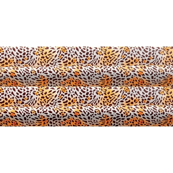 Chocolate Transfer Sheet, Net Design in Peach and White, 17 Sheets