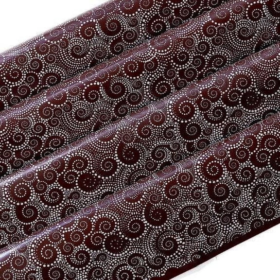 Chocolate Transfer Sheet: "Perse." Pack of 20 Sheets, Each Sheet 16" x 10"