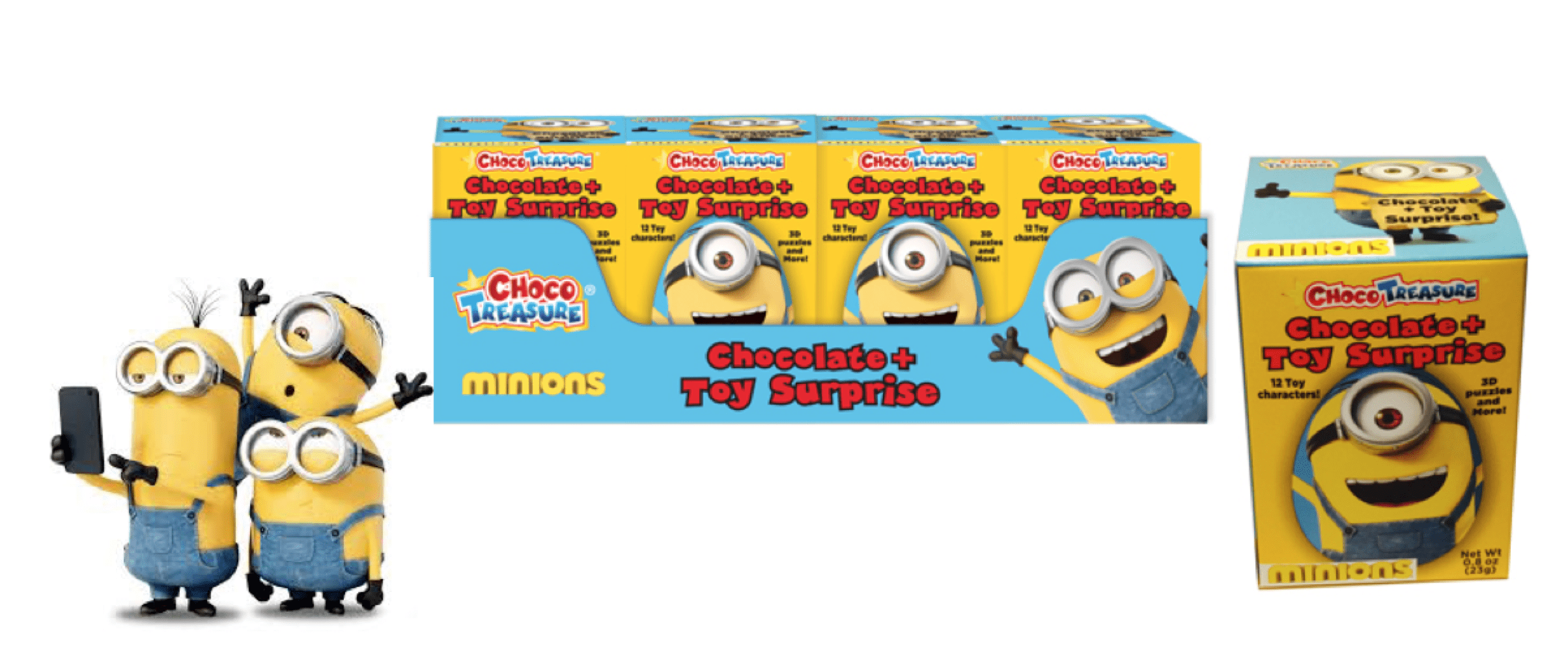 Chocolate Treasure Minions Single Easter Egg, 0.8 Oz. - Walmart.com