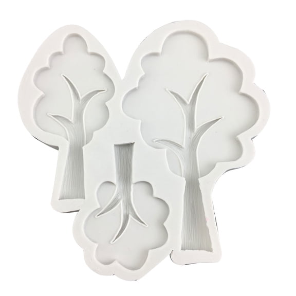 Chocolate Trees Shape Baking Fondant Cake Silicone Perfect Gifts for Baking Lover