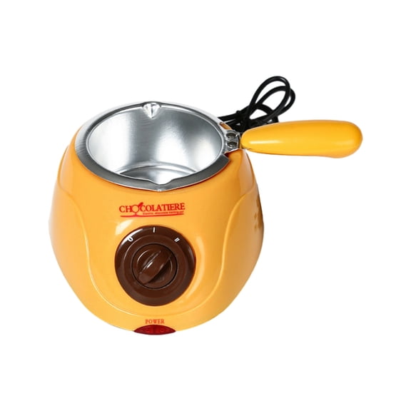 Chocolate Warmer Melting Pot Mini Abs Plastic Portable for Melting Milk Chocolate, Cheese, Candy, Beeswax