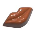 thumbnail image 1 of Chocolate World 1937 Polycarbonate Chocolate Mold Faceted Lips Candy Mould with 21 Cavities, Each 42mm x 21.5mm x 15mm High, 1 of 2