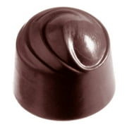 Chocolate World 2169 Clear Polycarbonate Chocolate Mold with 40 Cherry Cavities 28mm Diameter x 24mm High