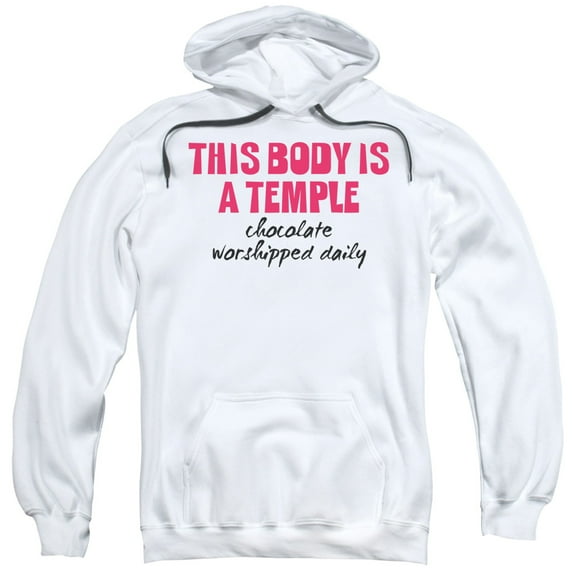 - Chocolate Worshipped - Pull-Over Hoodie - Small