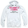 thumbnail image 1 of - Chocolate Worshipped - Pull-Over Hoodie - XXXX-Large, 1 of 2