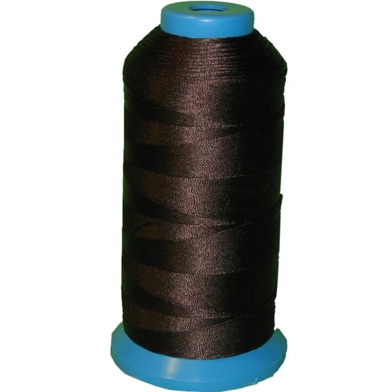 Chocolate brown Bonded Nylon Sewing Thread T70 #69 1500 Yard for ...