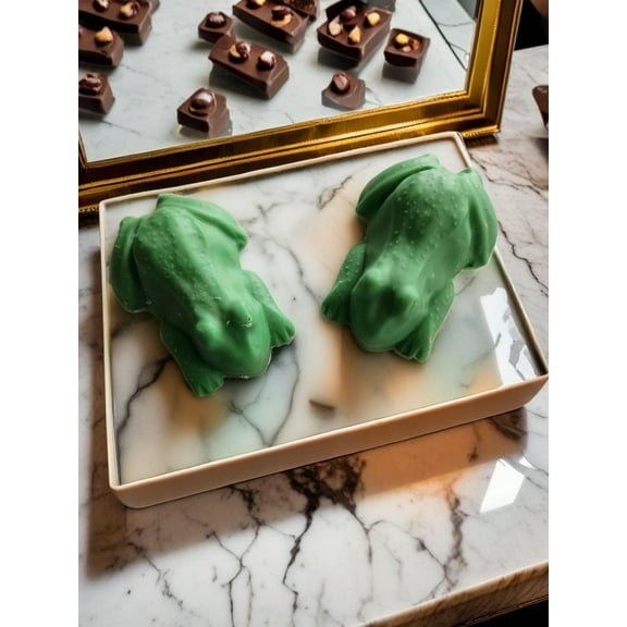 Chocolate filled frogs Coconut Crme