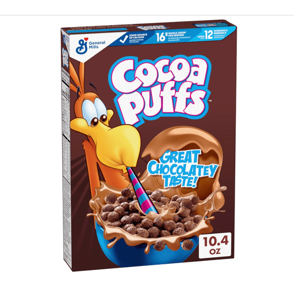 Chocolatey Breakfast Cereal, Made with Whole Grain, 10.4 oz