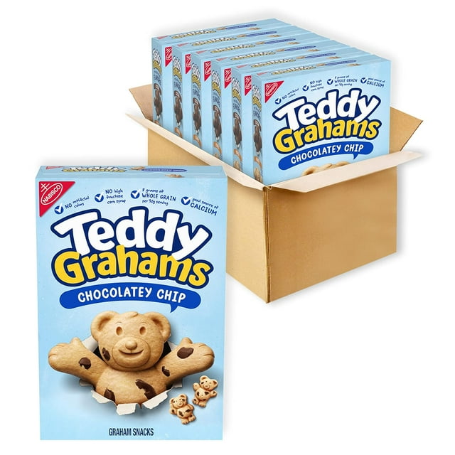 Chocolatey Chip Graham Snacks, 6 10 oz Boxes