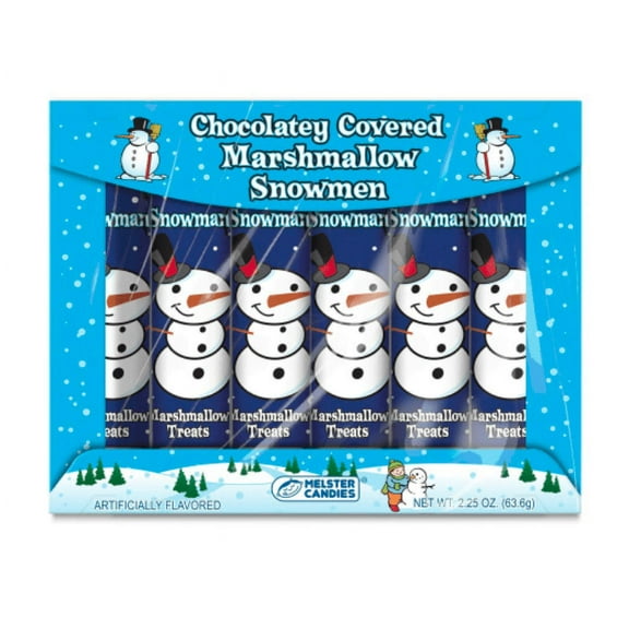 Chocolatey Covered Marshmallow Snowmen