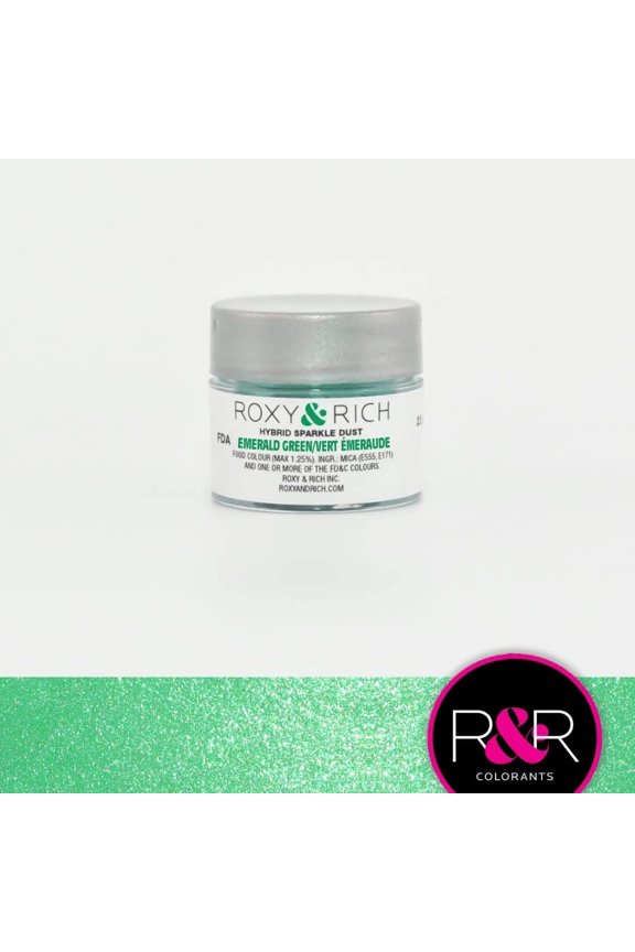 Chocolats Roxy & Rich Sparkle Dust - Emerald Green