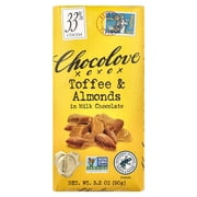 Chocolove Toffee & Almonds in Milk Chocolate Bar, 3.2 oz