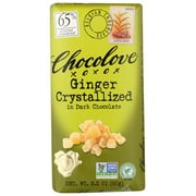 Chocolove Crystallized Ginger In Dark Chocolate , 3.2 Oz