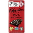 Chocolove Kosher Dark Chocolate Bar 65 Rich 3.2 oz Pack of 4