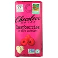 thumbnail image 1 of Chocolove Raspberries in Dark Chocolate, Contains Soy, 3.1 oz, 1 of 5