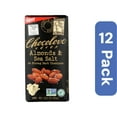 thumbnail image 1 of Chocolove Xoxox - Bar - Almond - Sea Salt - 70% Dark Chocolate - Case of 12 - 3.2 oz, 1 of 1