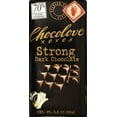 thumbnail image 1 of Chocolove Xoxox - Premium Chocolate Bar - Dark Chocolate - Strong - 3.2 Oz Bars - Case Of 12, 1 of 3