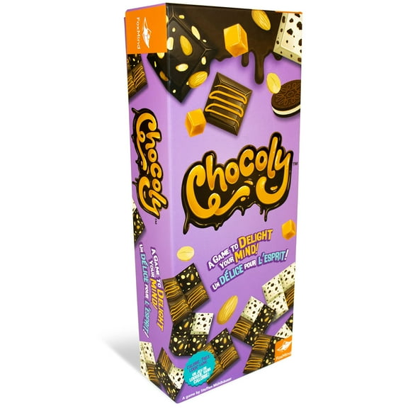 Chocoly - FoxMind Games, Granna Yummy Series, Children & Family Logical Thinking & Observation Tile-Laying Boardgame, Guilt Free Chocolate To Delight The Mind, 2-4 Players, 15 Mins, Kids Ages 8+