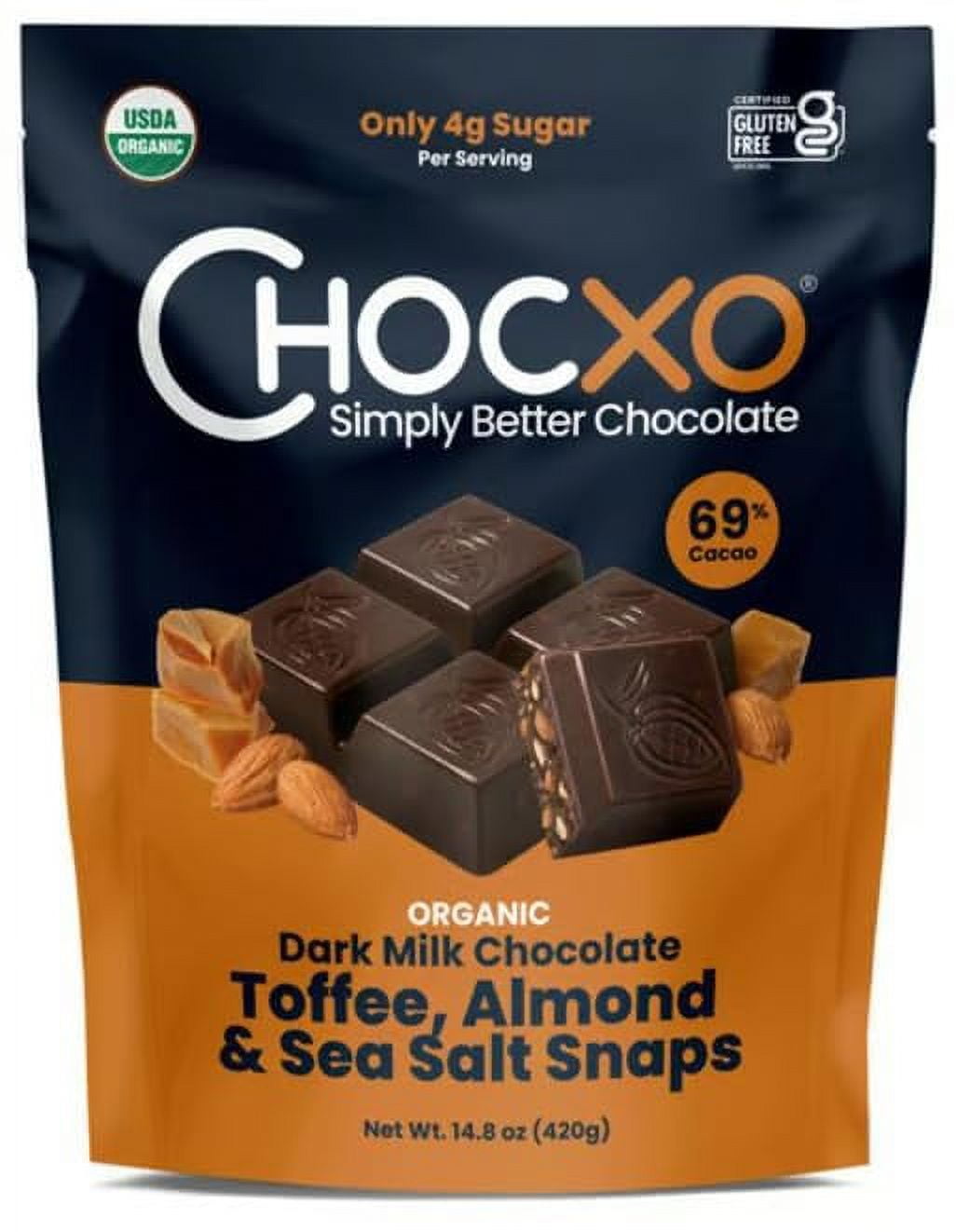 barkTHINS Dark Chocolate Coconut and Almond Snacking Chocolate Bag, 1 bag /  4.7 oz - Kroger