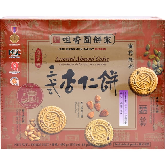 Choi Heong Yuen Assorted Almond Cakes 15.87 oz