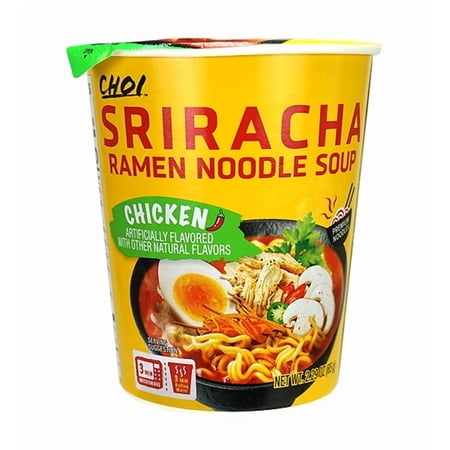 Choi Spicy Sriracha Chicken Flavor Ramen Cup, 2.29 oz
