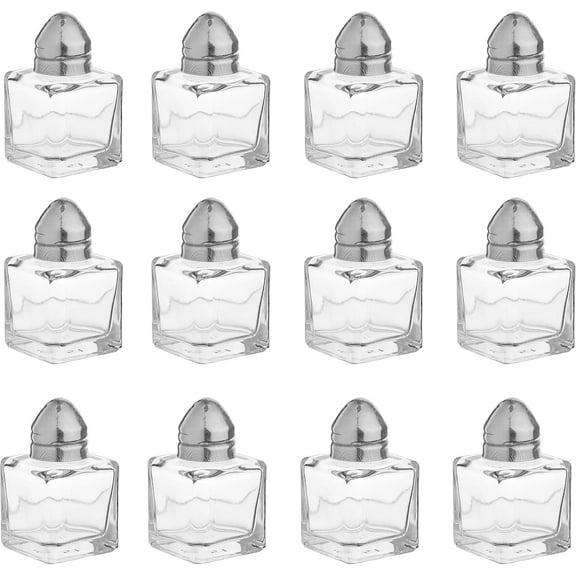Choice 0.5 oz. Mini Salt and Pepper Shaker - 12/Pack