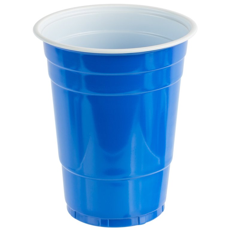 Choice 16 Oz. Blue Plastic Cup - 1000/Case - Walmart.com