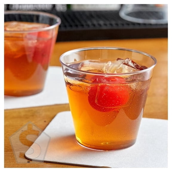Choice 5 oz. Clear Disposable Plastic Tumbler - 500/Case