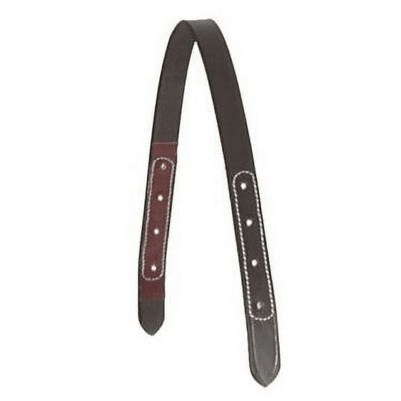 Choice Brands Unlimited Gatsby Economy Replacement Halter Crownpiece 1" Wide, Brown, 23"