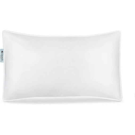 Choice Hotels’ Hotel Pillow 20x36 Inch , Luxury King Pillow for Sleeping Firm Made in USA, King Pillows for Sound Sleep and Bed Pillow for Side Sleepers (1) Pillowcase, White