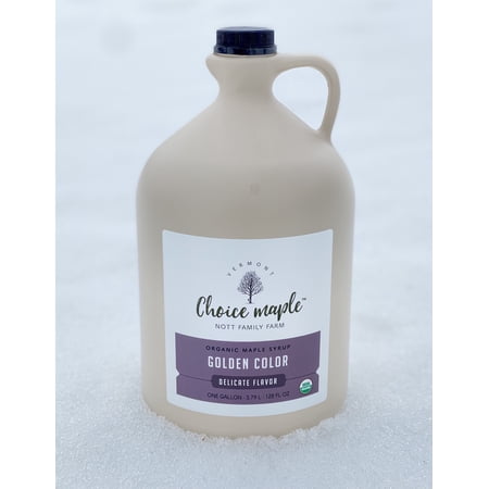 Choice Maple, Organic Vermont Maple Syrup, One Gallon