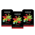 thumbnail image 1 of Choice Organics Rooibos Tea, Caffeine Free, Herbal Tea Bags, 3 Boxes of 16, 1 of 9