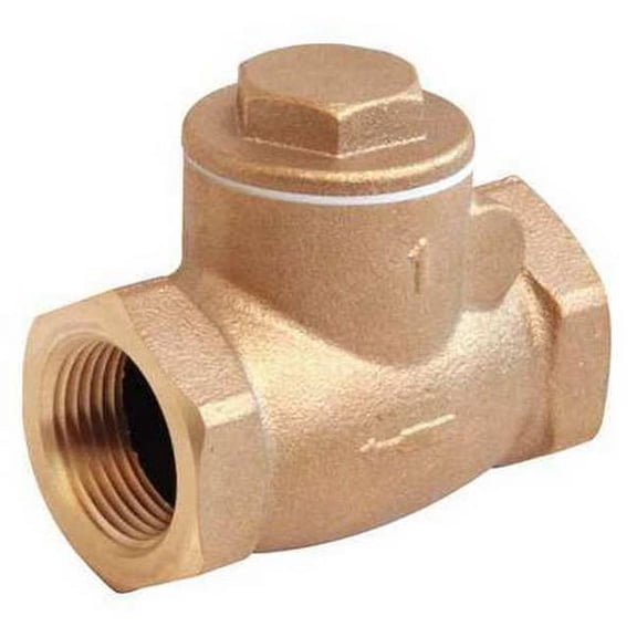 Manufacturer Varies 1/4" NPT Bronze Swing Check Valve 10F298