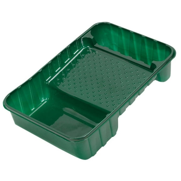 Premier Versa Plastic Paint Tray Painter Tray - Rectangle, Easy to Clean - 7 In, Green