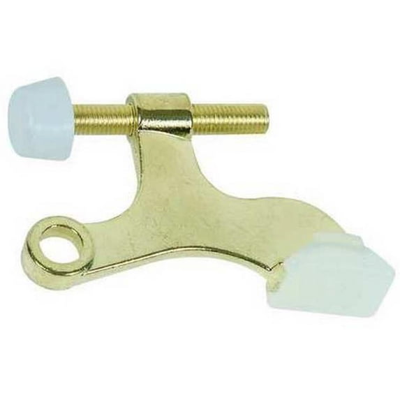 Hinge Pin Door Stop, Zinc Die Cast, 1"H x 1/2"W 1RCT5 Pack of 2