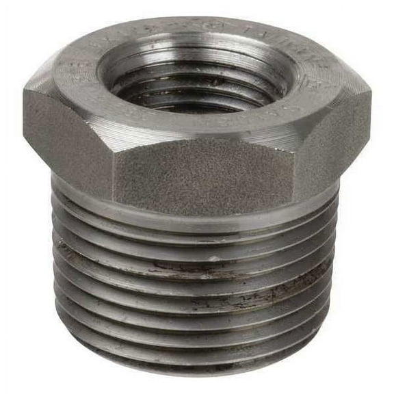 Manufacturer Varies 3/4" x 1/2" MNPT x FNPT 304 SS Hex Reducing Bushing 1RRR7