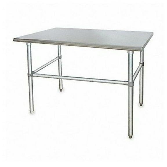 Manufacturer Varies Fixed Work Table,SS,72" W,30" D 2KRE2