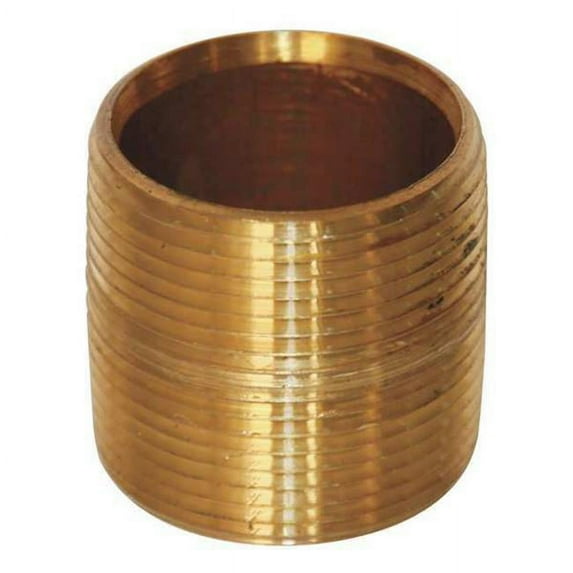 Manufacturer Varies 3/4" MNPT x 1-3/8" TBE Red Brass Pipe Nipple Sch 80 464-001X