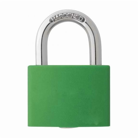 Manufacturer Varies Lockout Padlock,KD,Green,1-7/16"H 48JR23