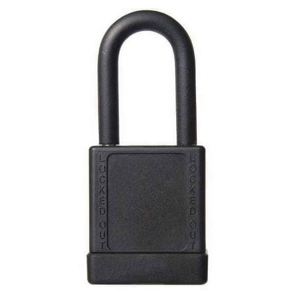 Manufacturer Varies Lockout Padlock,KD,Black,3"H 48JT79