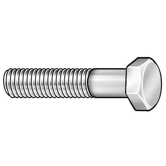 Choice Zoro 494042-PG 0.312-18 x 6 in. Steel Hex Cap Screws - Pack of 50