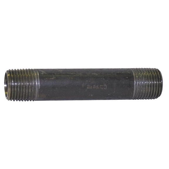2" x 10" Black Pipe Nipple Sch 40 5P744