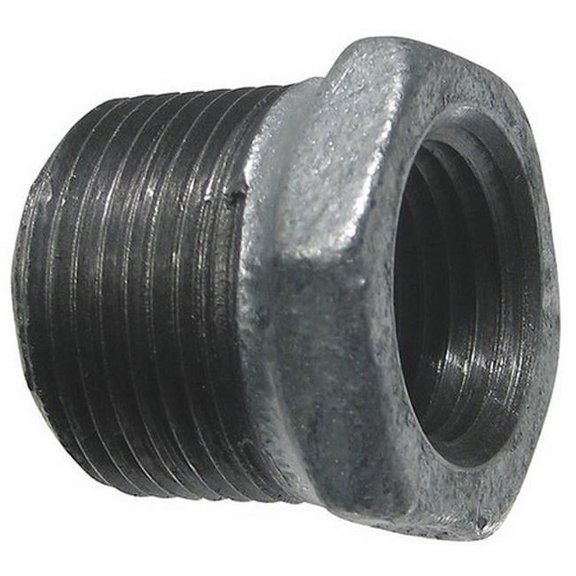 Manufacturer Varies 3/8" MNPT x 1/4" FNPT Galvanized Hex Bushing 5P876