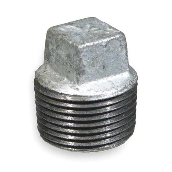 Manufacturer Varies 1/8" MNPT Galvanized Square Head Plug 5P907