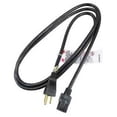 thumbnail image 1 of Manufacturer Varies Power Cord,5-15P,SJT,6 ft.,Blk,13A,16/3 5XFN5ID, 1 of 2
