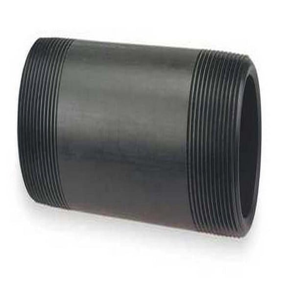 Nibco 3/4" MNPT x 5" TBE Kynar(R) Pipe Nipple Sch 80 6529 3/4x5