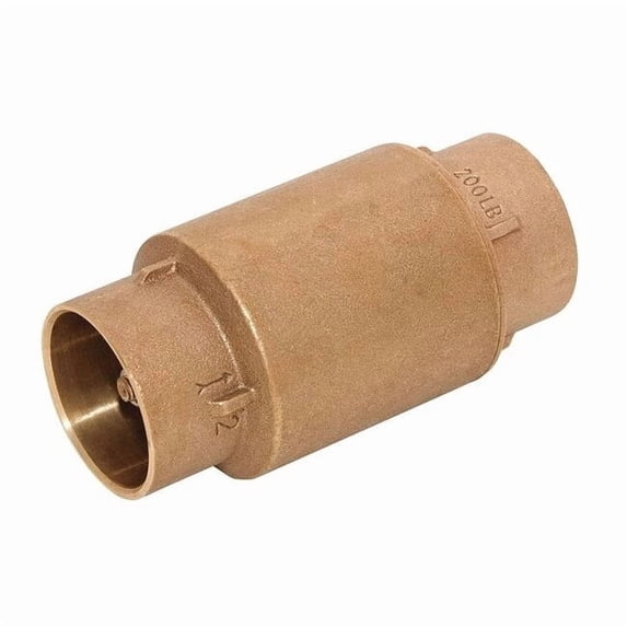 Manufacturer Varies 3/4" Solder Bronze Spring Check Valve 6AJY8